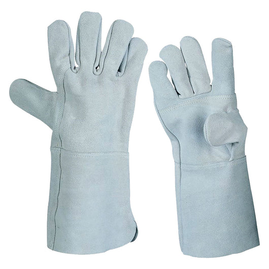 GUANTI CROSTA PER SALDATORI Tg. 10- 12 coppia  - Senza Marca