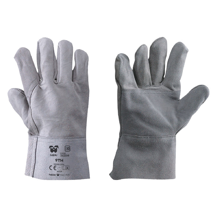 GUANTI CROSTA RINFORZATI EXTRA '9TH' Tg. 10 (XL)- 12 coppia  - NERI