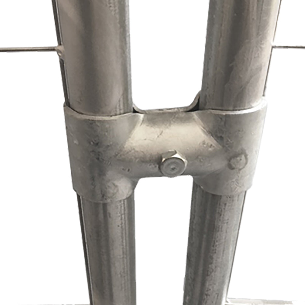 MORSETTO BLOCCA TUBO zincato  - METALLURGICA IRPINA