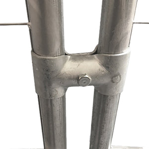 MORSETTO BLOCCA TUBO zincato  - METALLURGICA IRPINA