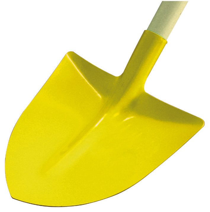 BADILE A PUNTA IN ALLUMINIO TEMPERATO CON SPALLA E MANICO  mm. 300x300