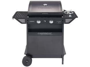 BARBECUE GAS 2 BRUC. + FORNELLO CM.54,5X34,5 XPERT 200 LS PLUS  bracere cm. 54,5x34,5    CAMPINGAZ
