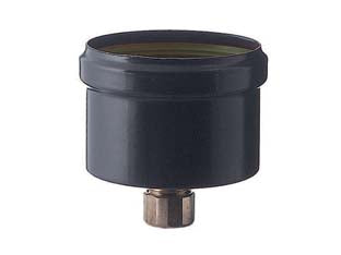 TAPPO SCARICO CONDENSA PER STUFE A PELLET NERO OPACO  ø cm.8, mm.1,2    SAVE
