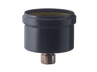 TAPPO SCARICO CONDENSA PER STUFE A PELLET NERO OPACO  ø cm.8, mm.1,2    SAVE