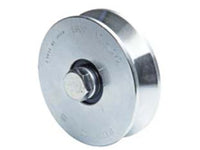 RUOTA CANCELLI GOLA V  ART.305- - mm.120x34 - 6 pezzi COMUNELLO