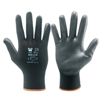 GUANTI 'ECO-LITE' Tg. 7 nero- 12 coppia  - NERI