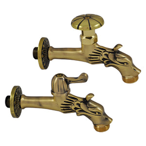 RUBINETTO ORNAMENTALE 'RINASCIMENTO' 1/2 con leva  - LIF