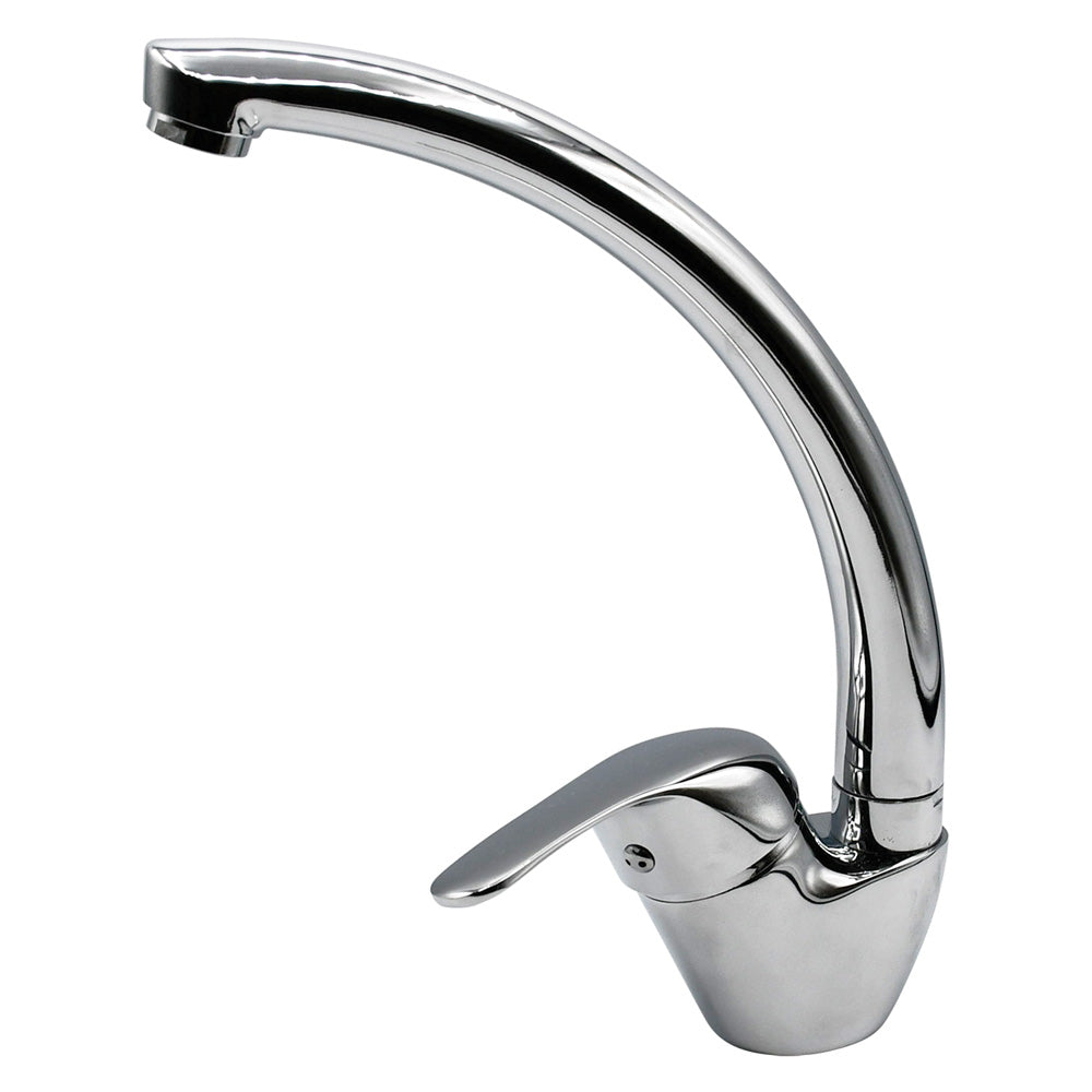 MONOCOMANDO LAVELLO 'URANO' cromato  - FLUXY