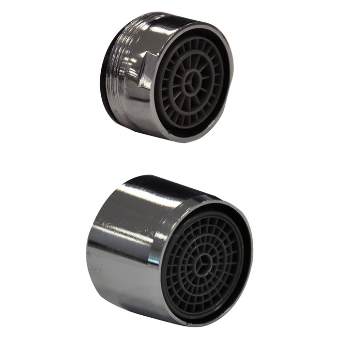 AERATORE PER GRUPPI mm 24 M - in ottone cromato- 10 pezzi