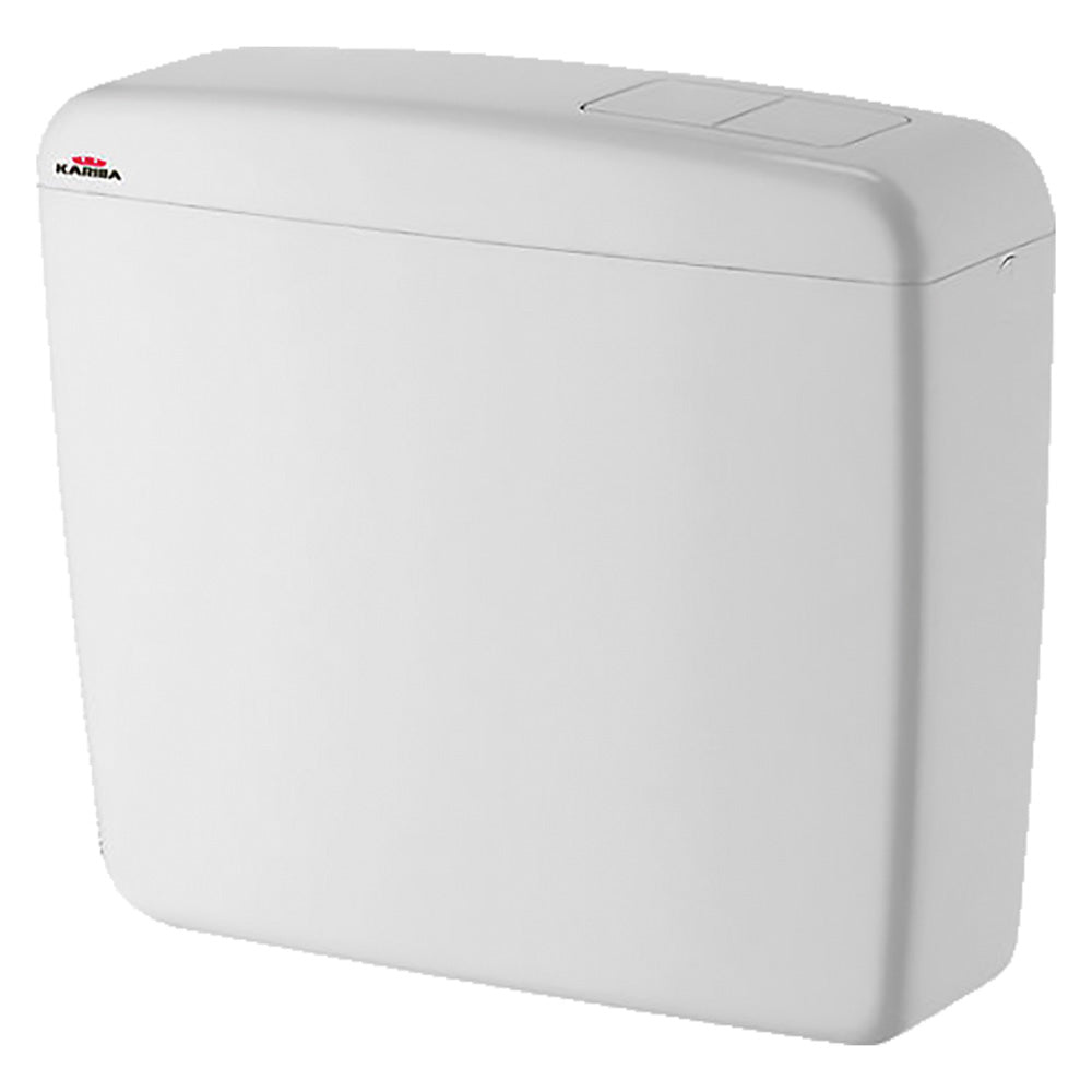 CASSETTA DI SCARICO WC ESTERNA 'SUPER KARIBA DUO' cm 44 x 41,5 x 13,5  - KARIBA