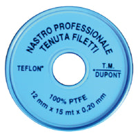 NASTRO TEFLON 'PROFESSIONALE' 3/4 x 15 mt. x 0,2 mm- 6 pezzi  - VIKY