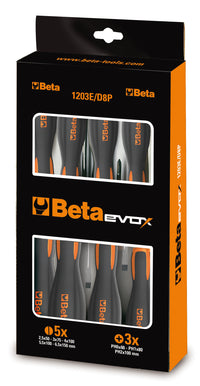 Beta SERIE GIRAVITI 8 PZ. Art. 1203E/D8P