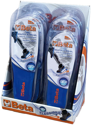 Beta SOTTOPIEDI IN GEL Art. 7398U/E10 ESPOSITORE 10 PAIA