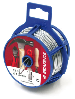 Betafence FILO IN BOBINA  ZINCATO BRICO 24 Rt da mt.50 Ø filo mm.1,0