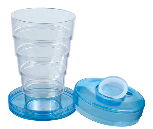 BICCHIERE TASCABILE GRANDE  Ø cm. 8x11 h - ml. 250