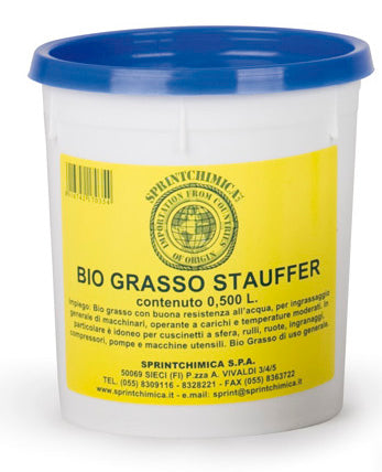 BIO-GRASSO STAUFFER  ml. 500 12.00 pz