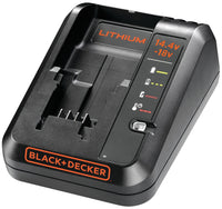 Black+Decker CARICABATTERIA BDC1A-QW 1A per batterie 18 V - 14,4 V
