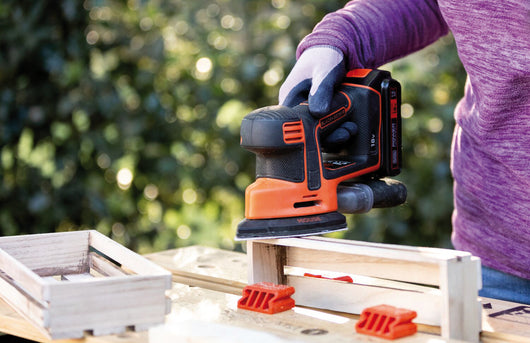 Black+Decker LEVIGATRICE MOUSE A BATTERIA BDCDS18-QW 18V 1 batteria 1,5 Ah