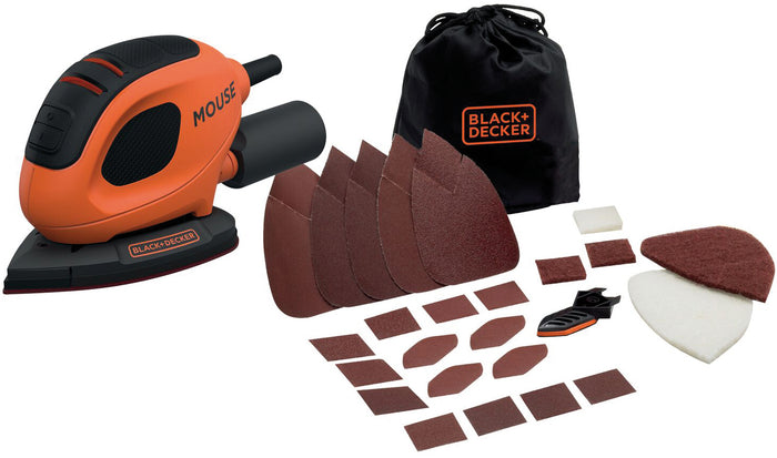 Black+Decker LEVIGATRICE MOUSE MULTIUSO BEW230BC-QS 55 W