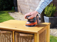 Black+Decker LEVIGATRICE ROTORBITALE A BATTERIA BDCROS18-QW 18V 1 batteria 1,5 Ah