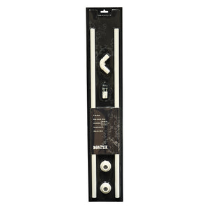 TELAIO PER TENDE DOCCIA A 'L' cm 80x80  - BONITA