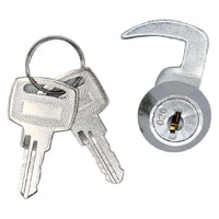 SERRATURA A CILINDRO PER TESORETTO ARMADIO PORTAFU 2 chiavi  - UNIKO