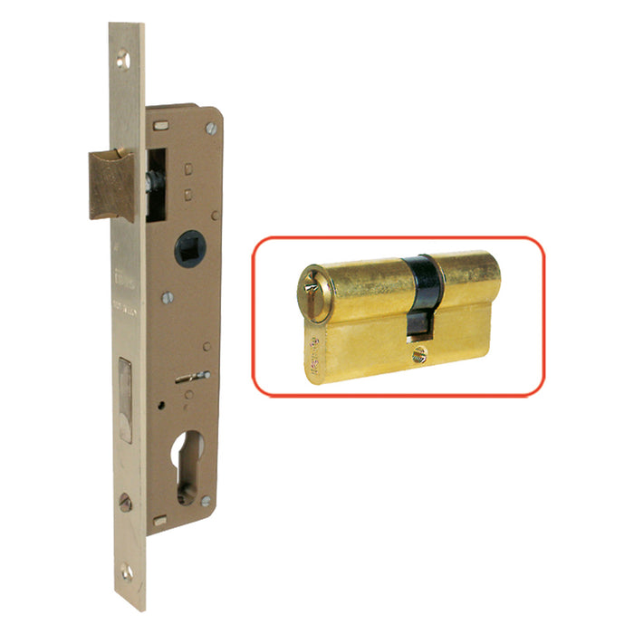 SERRATURA DA INFILARE PER PORTA IN LEGNO ART. 200 E 35  - ISEO