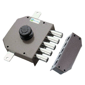 SERRATURA TRIPLICE ART. 621 621 Sx   E 63 - mm 132 x  146  - MOTTURA