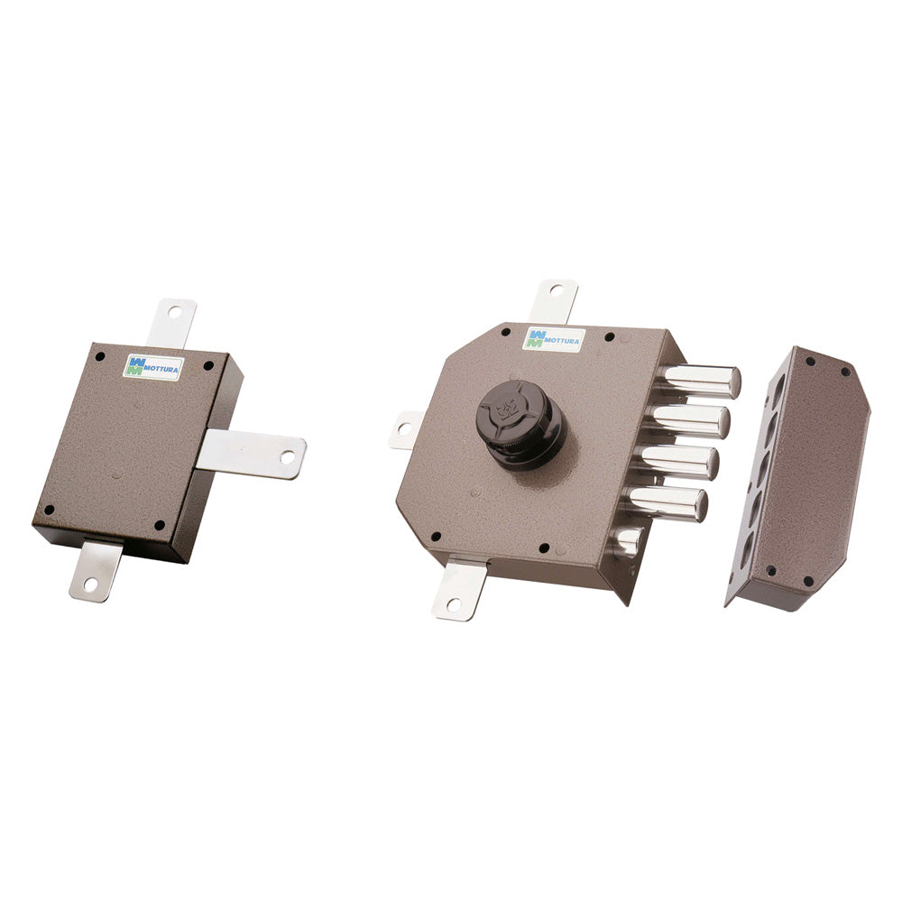 SERRATURA QUINTUPLICE ART. 651 651 Dx   E 63 - mm 132 x  146  - MOTTURA