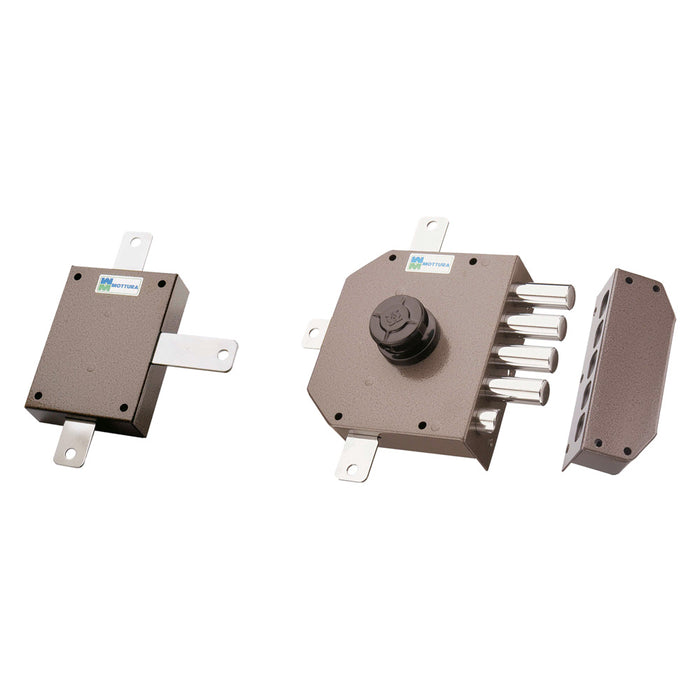 SERRATURA QUINTUPLICE ART. 651 651 Dx   E 63 - mm 132 x  146  - MOTTURA