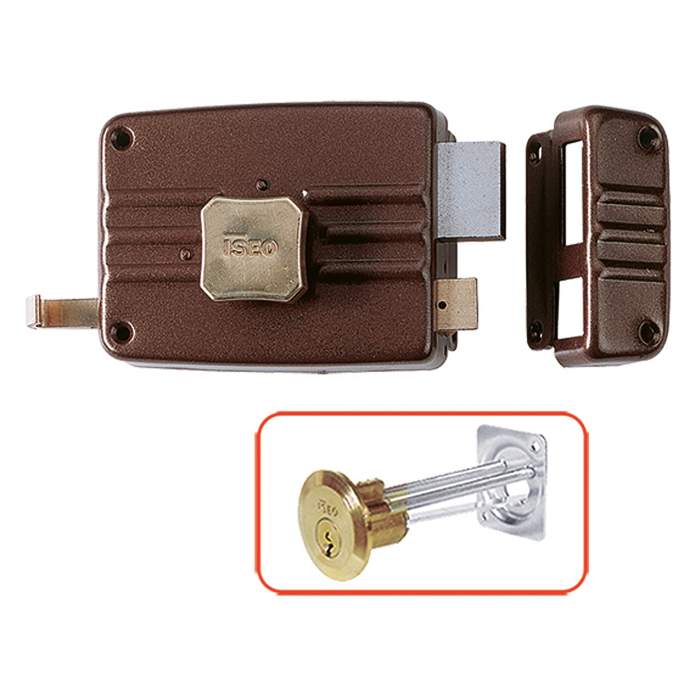 SERRATURA PORTONCINO DA APPLICARE ART. 401 2 mandate Dx -  E 40  - ISEO