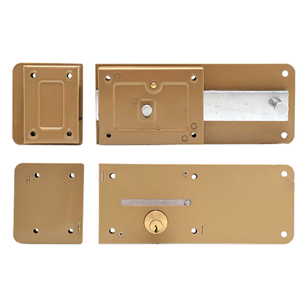 SERRATURA FERROGLIETTO '270/A' DX E60- 2 pezzi  - WALLY