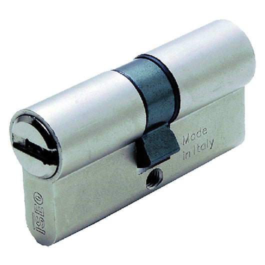 CILINDRO SAGOMATO 'R6' mm 30+10+30 = 70 nichelato (35+35)  - ISEO