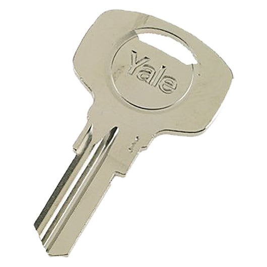 CHIAVE OTTONE NICHELATO lunghezza 23,65 mm - 4 perni- 10 pezzi  - YALE