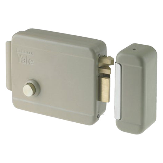 SERRATURA ELETTRICA DA APPLICARE PER PORTA LEGNO ART. 674 Sx - E 70  - YALE