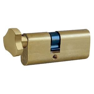 CILINDRO OVALE CON POMOLO mm 32+10+22 = 64 (37+27)  - CORNI