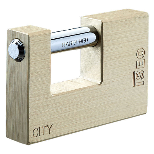 LUCCHETTO ANTISCASSO mm 90 - cifratura unica- 6 pezzi  - ISEO