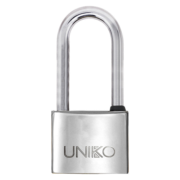 LUCCHETTO MARINO ARCO LUNGO mm 40 - blister 1 pz (chiave UL058)- 12 blister  - UNIKO