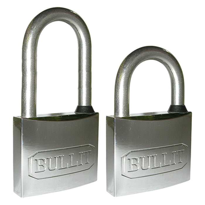 LUCCHETTO NAUTICO mm 40 - Ø mm 6 arco lungo  - IBFM