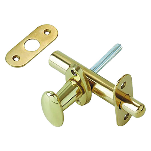 POMOLO OVALE CON CATENACCIO FRONTALE mm 80  - finitura lucida  - BIENNEBI