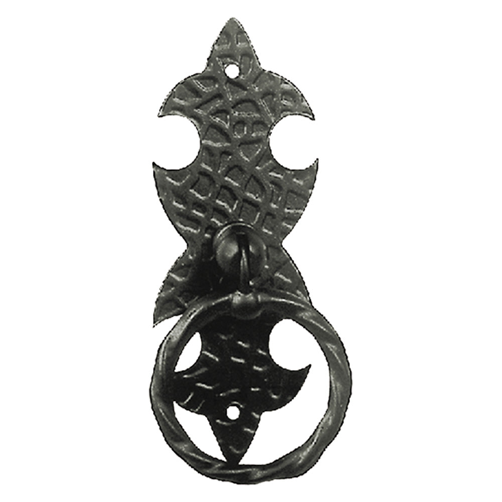 MANIGLIA AD ANELLO CON PIASTRA mm 45- 12 pezzi