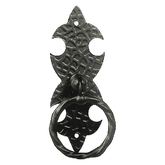 MANIGLIA AD ANELLO CON PIASTRA mm 45- 12 pezzi