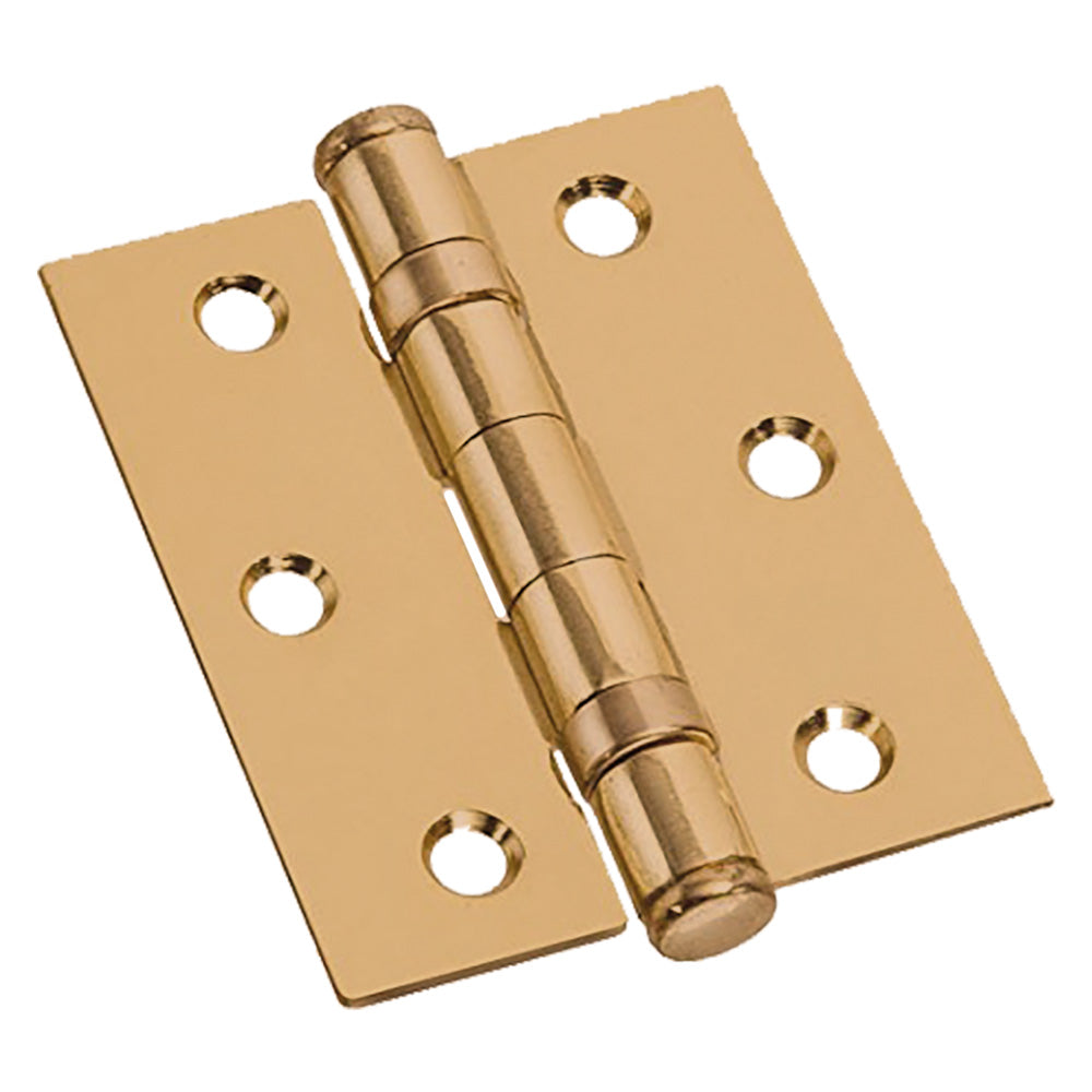 CERNIERA CON CUSCINETTI BRONZATA mm 100 x  75 - sp.3- 2 pezzi