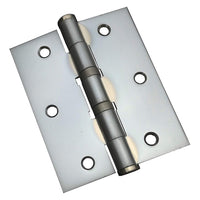 CERNIERA CON CUSCINETTI CROMO SATINATO mm  90 x  75 - sp.2,5- 2 pezzi