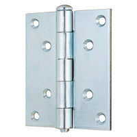 CERNIERA ACCIAIO ZINCATO ART.127 mm 101 x 89- 10 pezzi  - ALDEGHI LUIGI