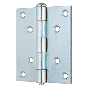 CERNIERA ACCIAIO ZINCATO ART.127 mm 101 x 89- 10 pezzi  - ALDEGHI LUIGI