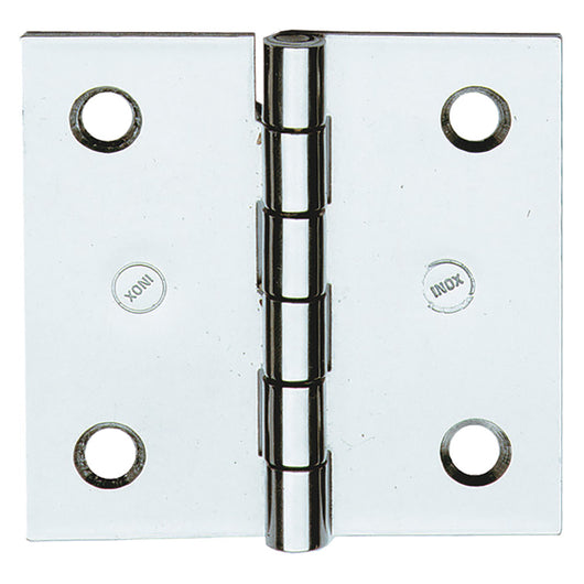 CERNIERA IN ACCIAIO INOX ART.850IN mm 60 x 50- 24 pezzi  - ALDEGHI LUIGI