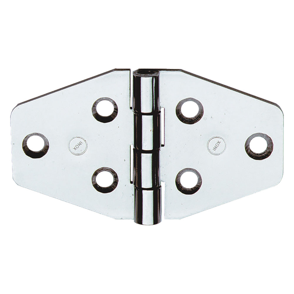 CERNIERA IN ACCIAIO INOX ART.854IN mm 40 x 70- 24 pezzi  - ALDEGHI LUIGI