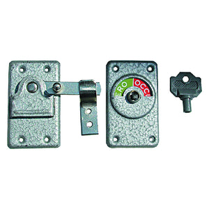 CATENACCIO 'LIBERO/OCCUPATO' in acciaio verniciato- 2 pezzi  - IBFM