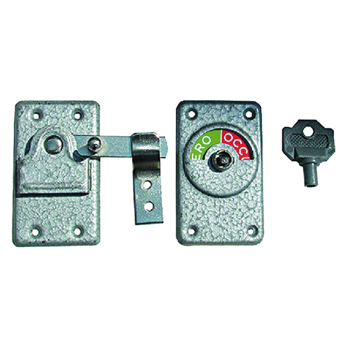 CATENACCIO 'LIBERO/OCCUPATO' in acciaio verniciato- 2 pezzi  - IBFM